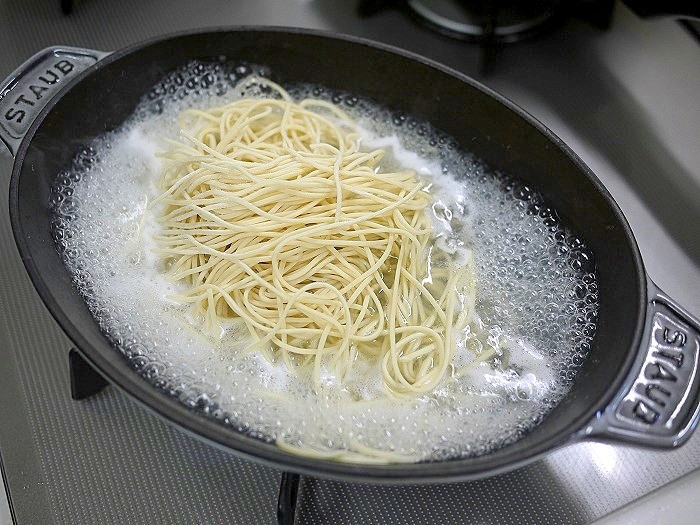 s-オーバルホットプレートでボンゴレラーメン7