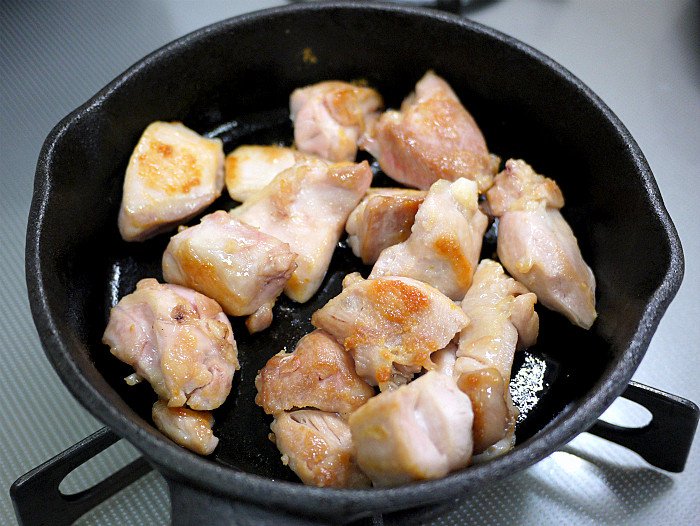 s鶏肉のキムチ焼きタレ焼き3