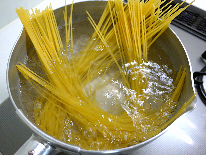 sゴルゴンゾーラのクリームパスタ5