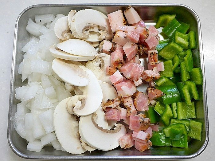s-オーバルホットプレートで「海老カレーピラフ」3