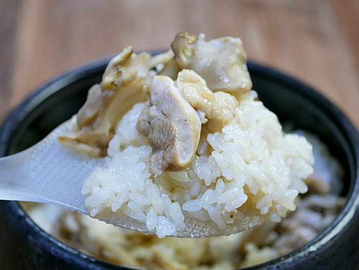 sまん丸ご飯鍋で鳥釜飯3