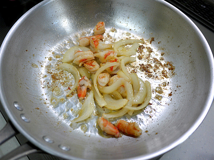 s海老のクリームパスタ6