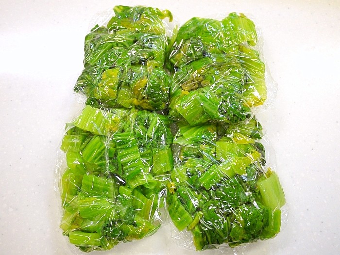 s-高菜の冷凍保存4