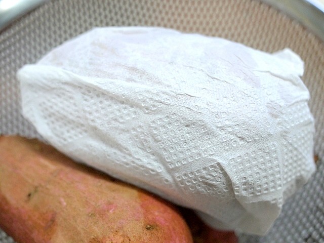 s-ストウブ鍋で蒸し焼き安納芋4