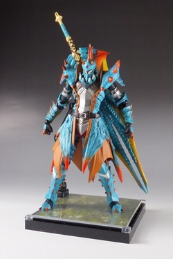 モンスターハンター千値練 レウス ラギア 装備 セット MH4 レウスシリーズ装備ハンター」レビュー : 喪系なかれら