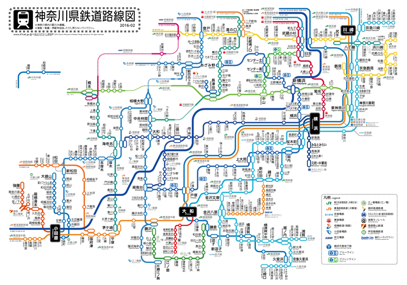 神奈川 路線 図 わかりやすい 神奈川の乗り換えではない駅で打線組んだ : ベイスターズ速報@なんJ