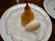 洋ナシのコンポート