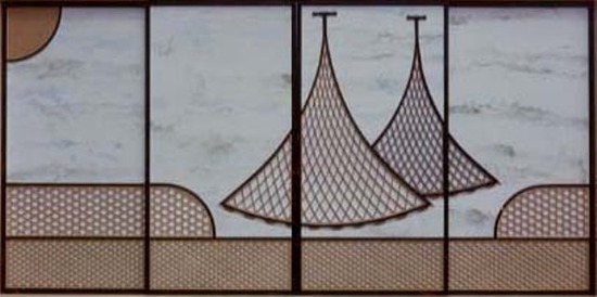 建具　書院　組み子彫刻入れ込み　干し網模様 建具 書院 組み子彫刻入れ込み 干し網模様 楽天市場】組子細工欄間入り