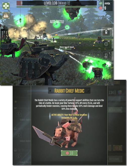 war tortoise update