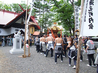 阿寒岳神社お祭り(6)