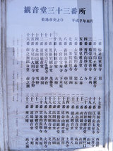観音堂三十三番所