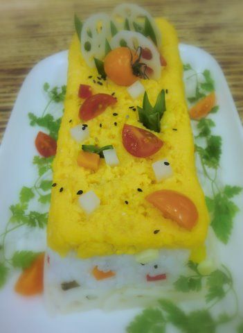 野菜の押しずし