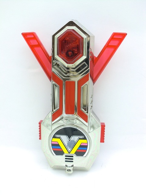 バンダイ 地球戦隊ファイブマン Vチェンジャーブレス レビュー