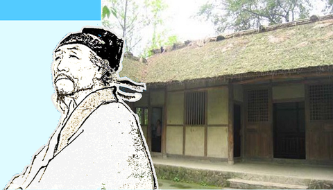 草堂即事 五言律詩 成都5-(34) 杜甫 ＜459＞ 漢文委員会kanbuniinkai