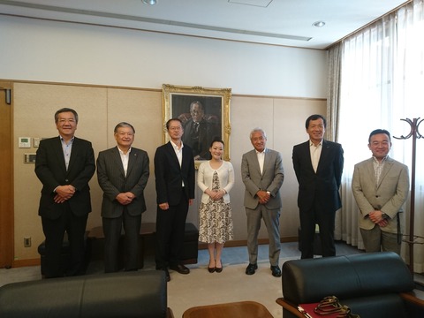 学長訪問20180719