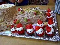 サンタケーキ