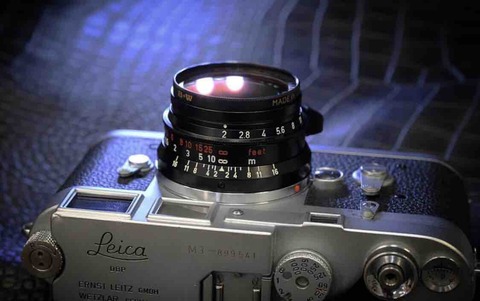 ライカ ズミクロン35mm 8枚玉 メガネ無しにご注意 : KantoCamera