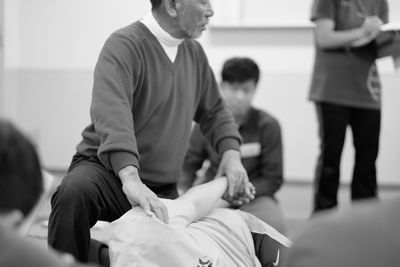 碓井誠の活法(綱引き)