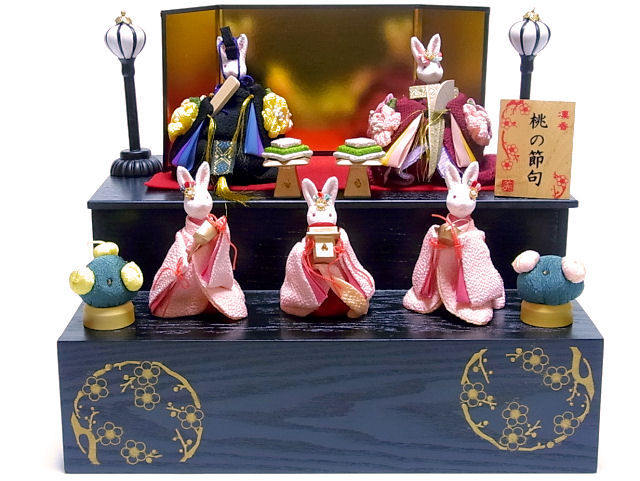 兎のちりめん雛　オルゴール付き imgrc0072655444.jpg