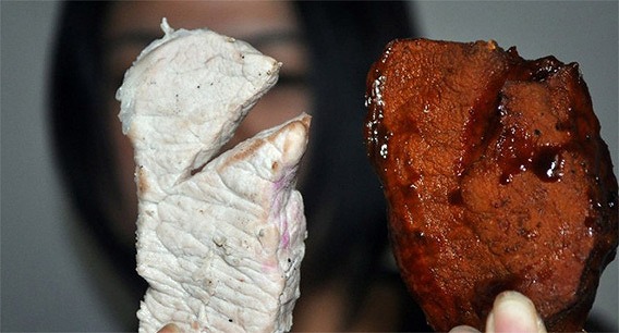 豚肉や鶏肉などを90分で牛肉にする薬品「牛肉膏」（動画あり）