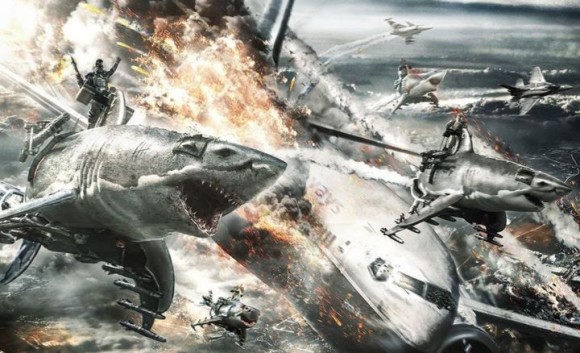 ナチスの極秘研究所で生み出されたのはゾンビ化した空飛ぶサメだった。すべてがぶっ飛んだ映画「Sky Sharks（スカイ・シャークス）」予告編