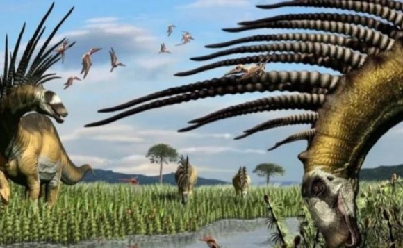 背骨のトゲで身を守った恐竜の新種が発見される（アルゼンチン）