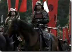 イギリスBBCが放送したドキュメンタリー映像、サムライウォーズ「関が原の戦い」