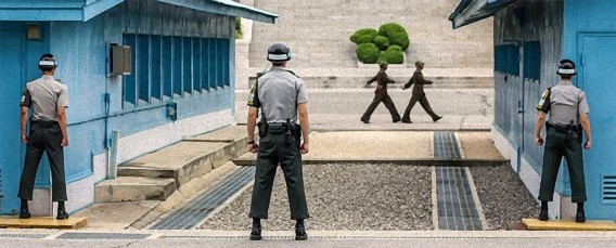 撃ち殺されても文句が言えない観光地、韓国と北朝鮮の軍事境界線上にある村「板門店」