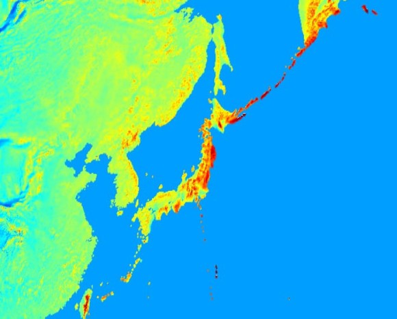東日本は重力高めだった。地球上の重力を可視化した地図（オーストラリア研究）