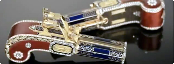 1820年に作られた鳥のさえずる音を発するピストルの精密度が凄い