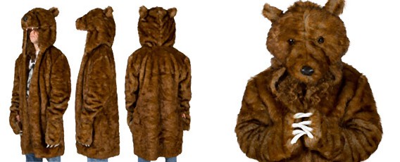 防寒と防犯対策で一挙両得？「クマコート」