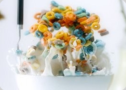 食べ物、無重力の世界へ