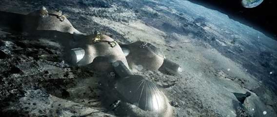 3Dプリント技術を利用して月面基地を建設する計画を発表（欧州宇宙機関）