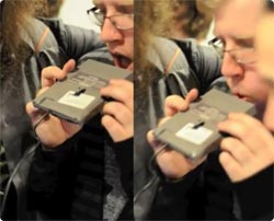 ファミコンのカセットを「フーフー」していた世代の人に送る、「カセットフーフーアルコール検知器」