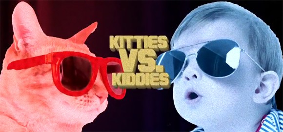 ずっと猫のターーーンッ！猫 VS 人間の子ども、究極の戦い編