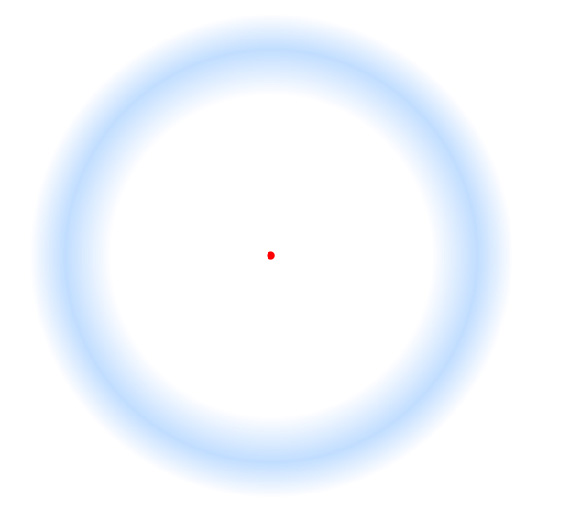 一枚の錯視：青い輪が消えた！