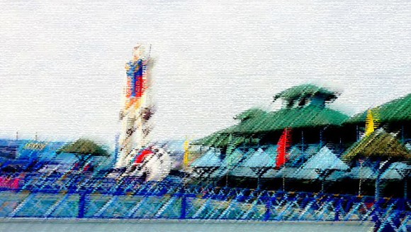 こいつ・・・細いぞ？フィリピンのテーマパークに等身大のスリムなガンダムが立つ！