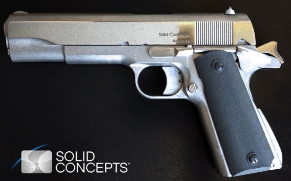 3Dプリンターを使って作られた金属製の銃、実弾発射映像