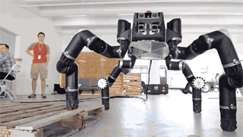 NASAが開発したクモ型ロボット、「ロボシミアン」がんばる。DARPAロボットコンテスト決勝進出。