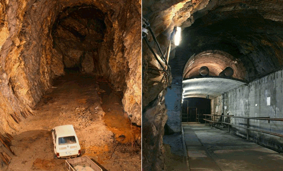 ナチスドイツが終戦間際まで作っていた巨大な秘密トンネル