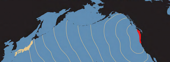 1700年に発生したカナダのカスケード大地震。地震発生の正確な日時が割り出せたのは日本の津波の記録だった。