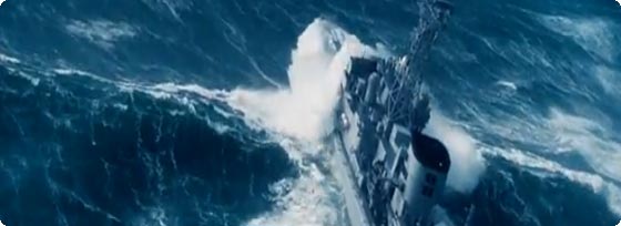 まさにタイタニック号！船が大波に飲み込まれていく衝撃の瞬間映像「The Perfect Storm 」