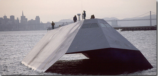 ステルス技術研究の為の実験艦「シー・シャドウ　IX-529」