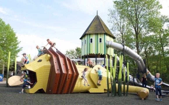大人だって本気で遊びたくなる。世界20の公園に設置された遊具