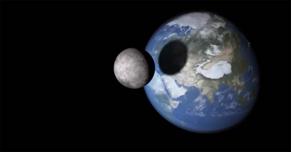 もし月が地球に衝突したらどうなるのか？3Dシミュレーションした動画