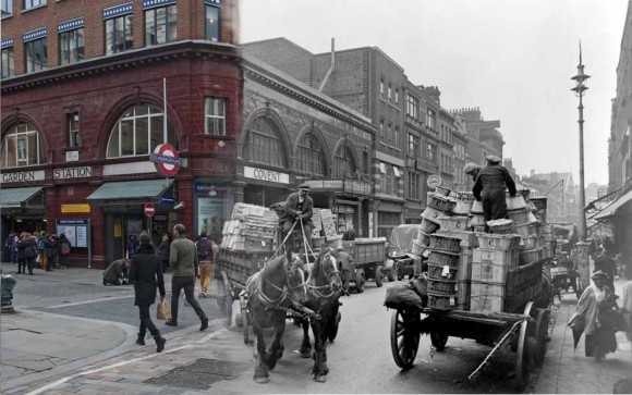 ノスタルジーとデジャヴを感じる、今と昔のロンドンの風景を並べ合わせたショートフィルムと写真