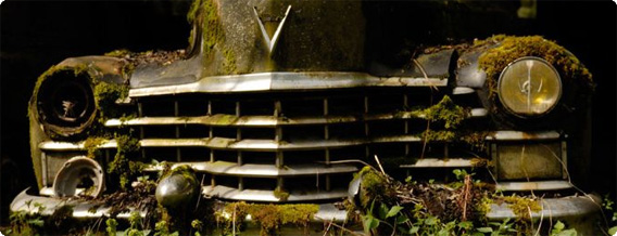 スイス、自動車たちの墓場