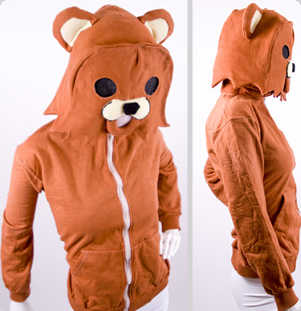 海外産「クマー」のパーカーが、なにこれ欲しいリストに参入「Pedobear Hoodie」