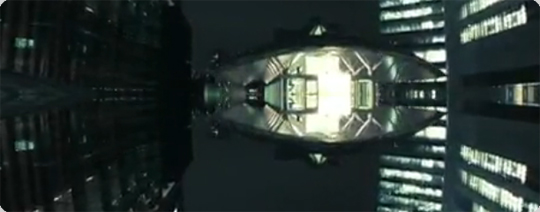 200年後の日本。空中都市を走るゆりかもめの映像がすごい