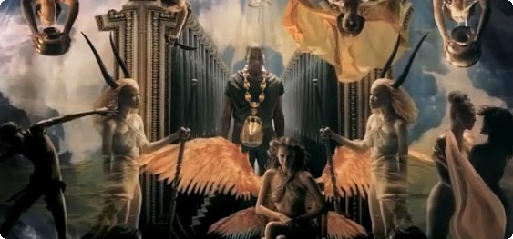 絵画の中のファイナル・ファンタジー、カニエ・ウェストのミュージックプロモ「POWER」